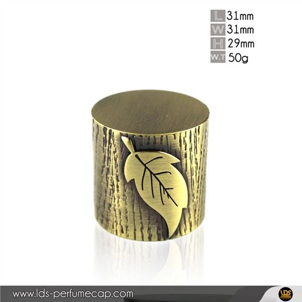 Caipín Cumhráin Zamac Cré-umha Debossed